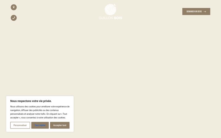 Screenshot of guillonbois.fr