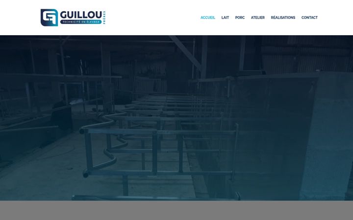 Screenshot of guilloufreres.com
