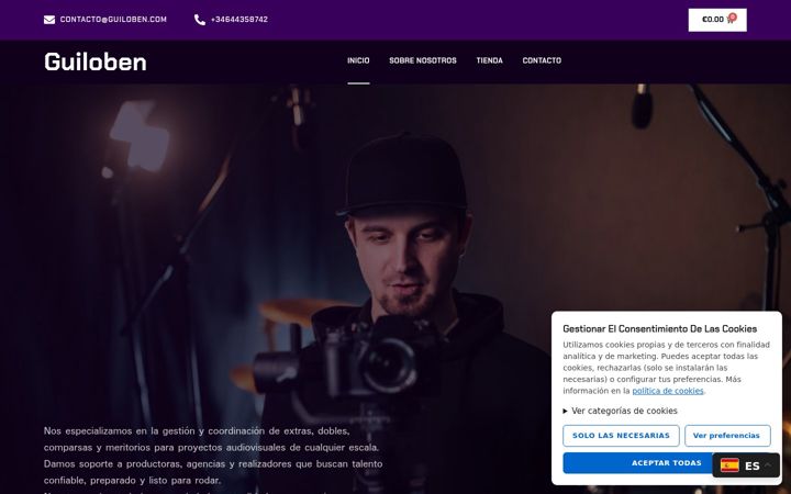 Screenshot of guiloben.com