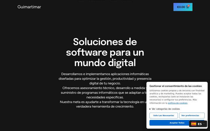 Screenshot of guimartimar.com