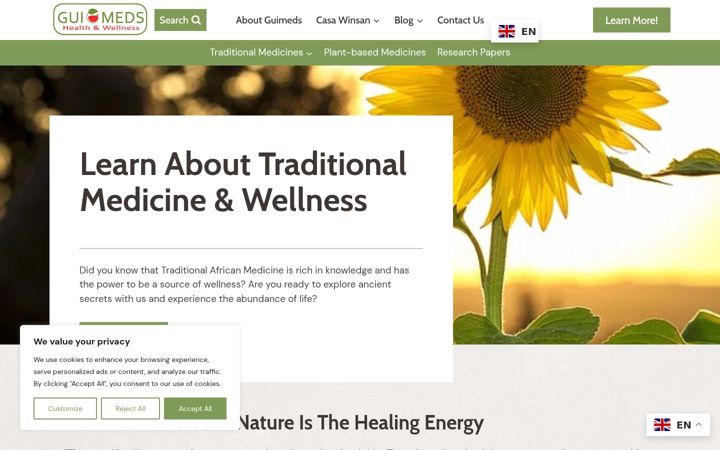 Screenshot of guimeds.com