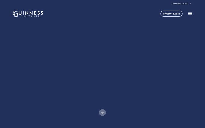 Screenshot of guinnessventures.com