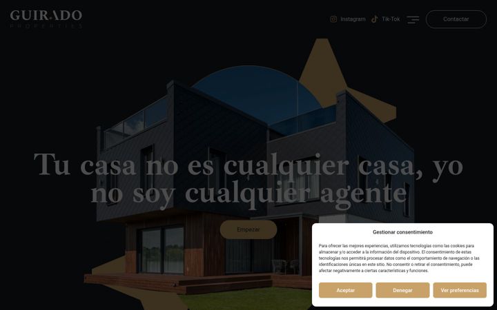 Screenshot of guiradoproperties.com
