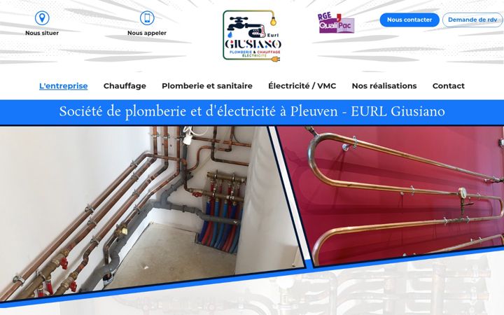 Screenshot of guisiano29.fr