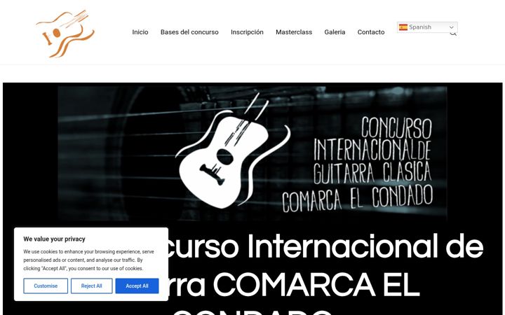 Screenshot of guitarcondado.es