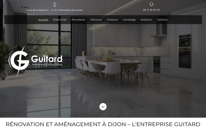 Screenshot of guitard-entreprise.fr