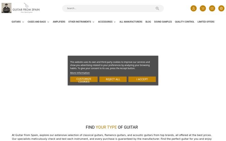 Screenshot of guitarfromspain.com