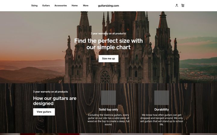 guitarsizing.com