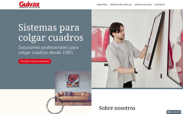 Screenshot of guivax.com