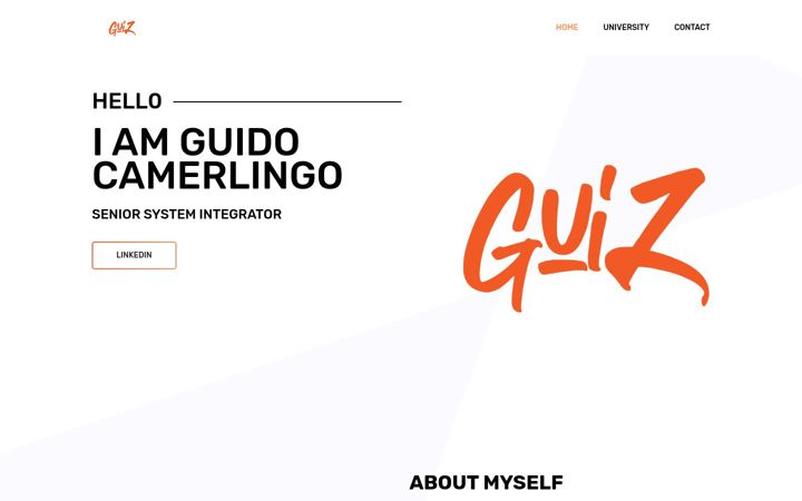 Screenshot of guiz.it
