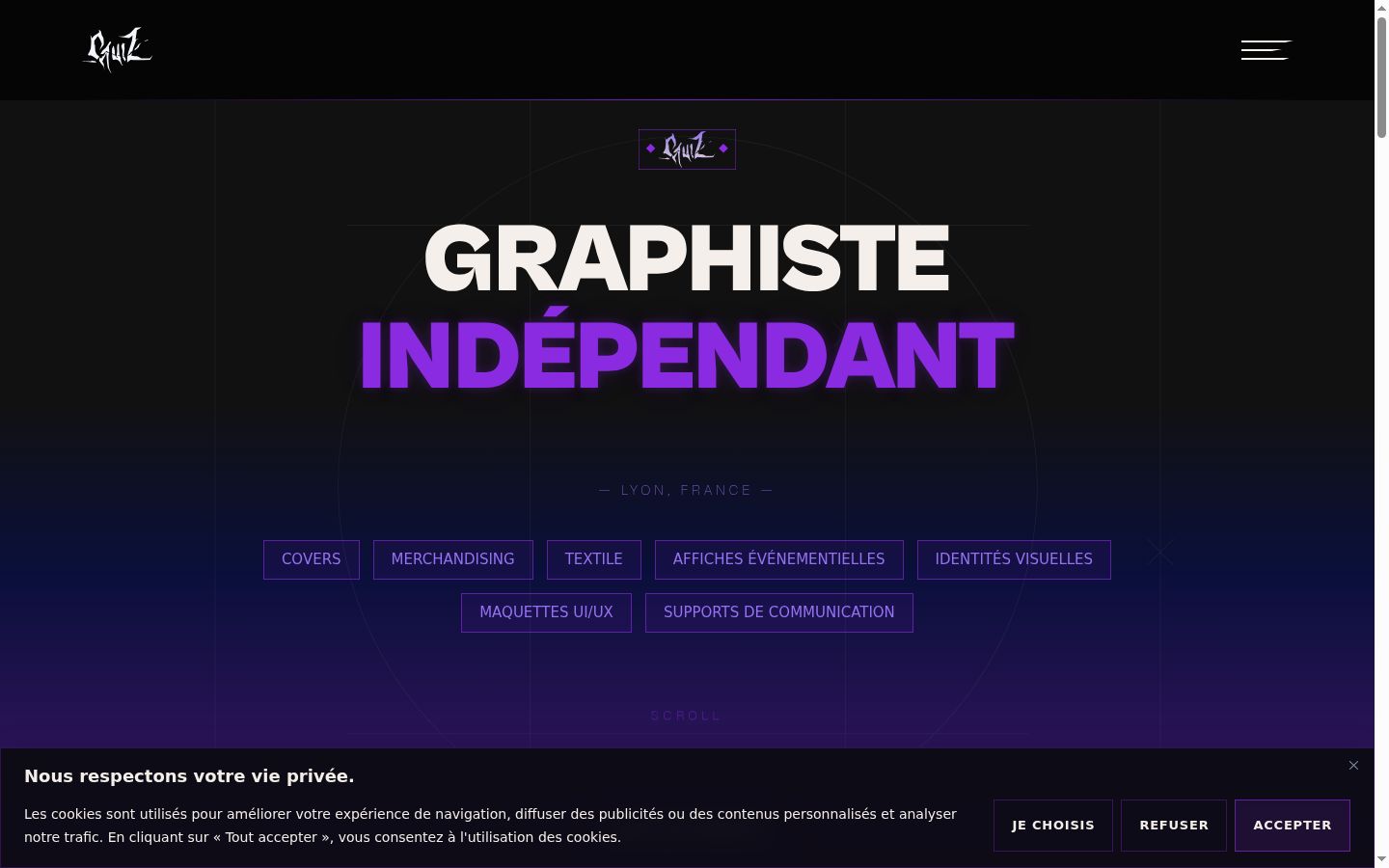 Screenshot van de toestemmingsbanner zoals getoond vóór enige interactie