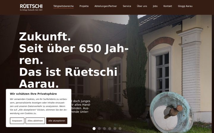 Screenshot of guk.ch