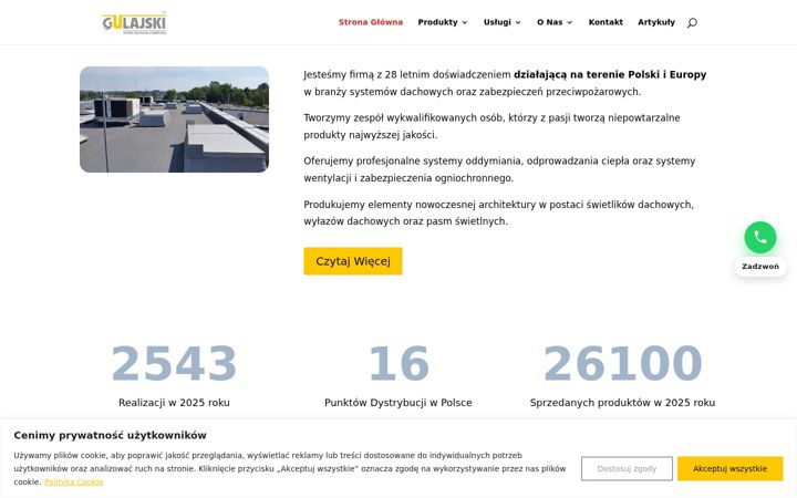 Screenshot of gulajski.pl