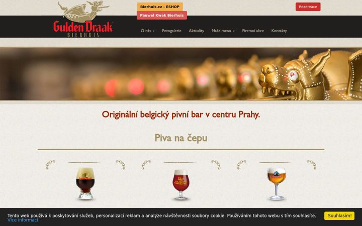 Screenshot of guldendraak.cz