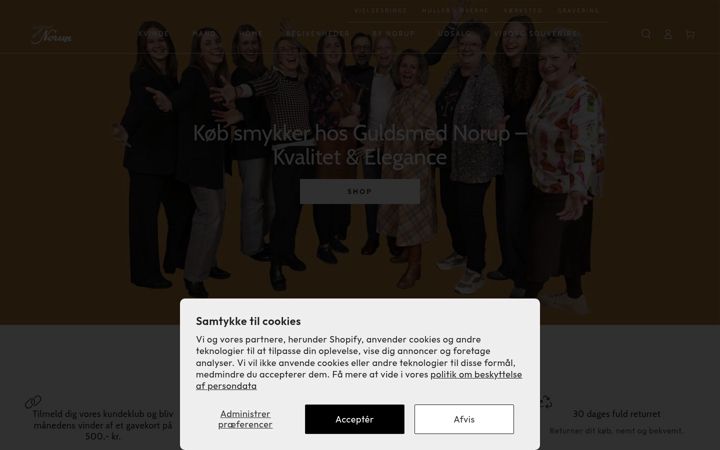Screenshot of guldsmed-norup.dk