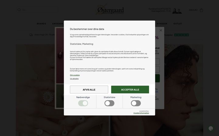Screenshot of guldsmedoestergaard.dk