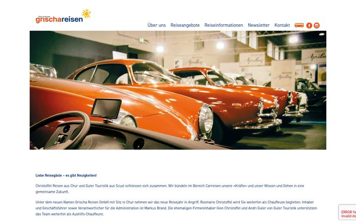 Screenshot of gulertouristik.ch