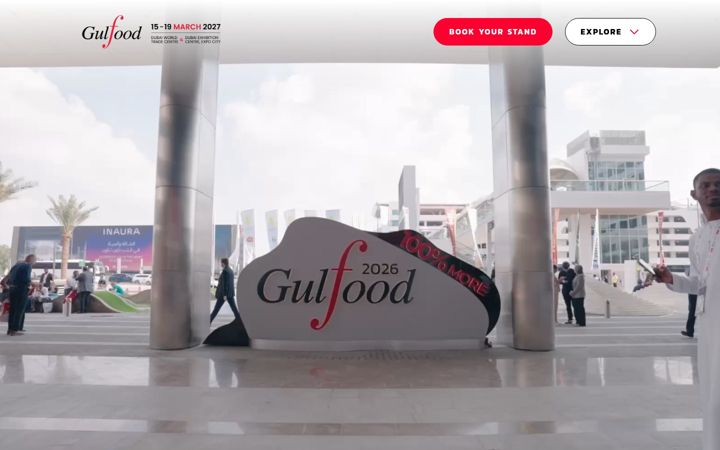 Screenshot of gulfood.com