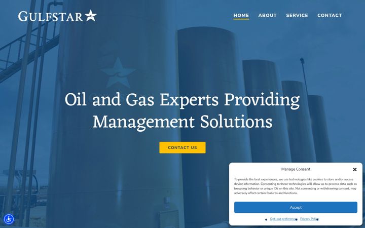 Screenshot of gulfstaropco.com