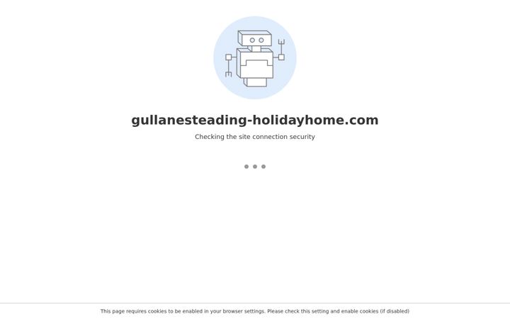 Screenshot of gullanesteading-holidayhome.com