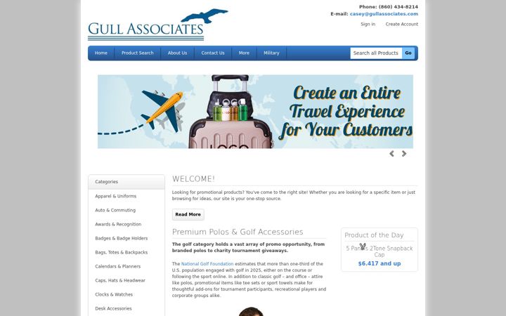 Screenshot of gullassociates.com