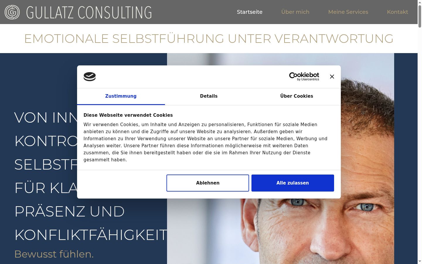 Sutikimo reklamjuostės, rodytos prieš bet kokią sąveiką, ekrano kopija