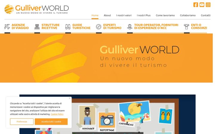 Screenshot of gulliverworld.it