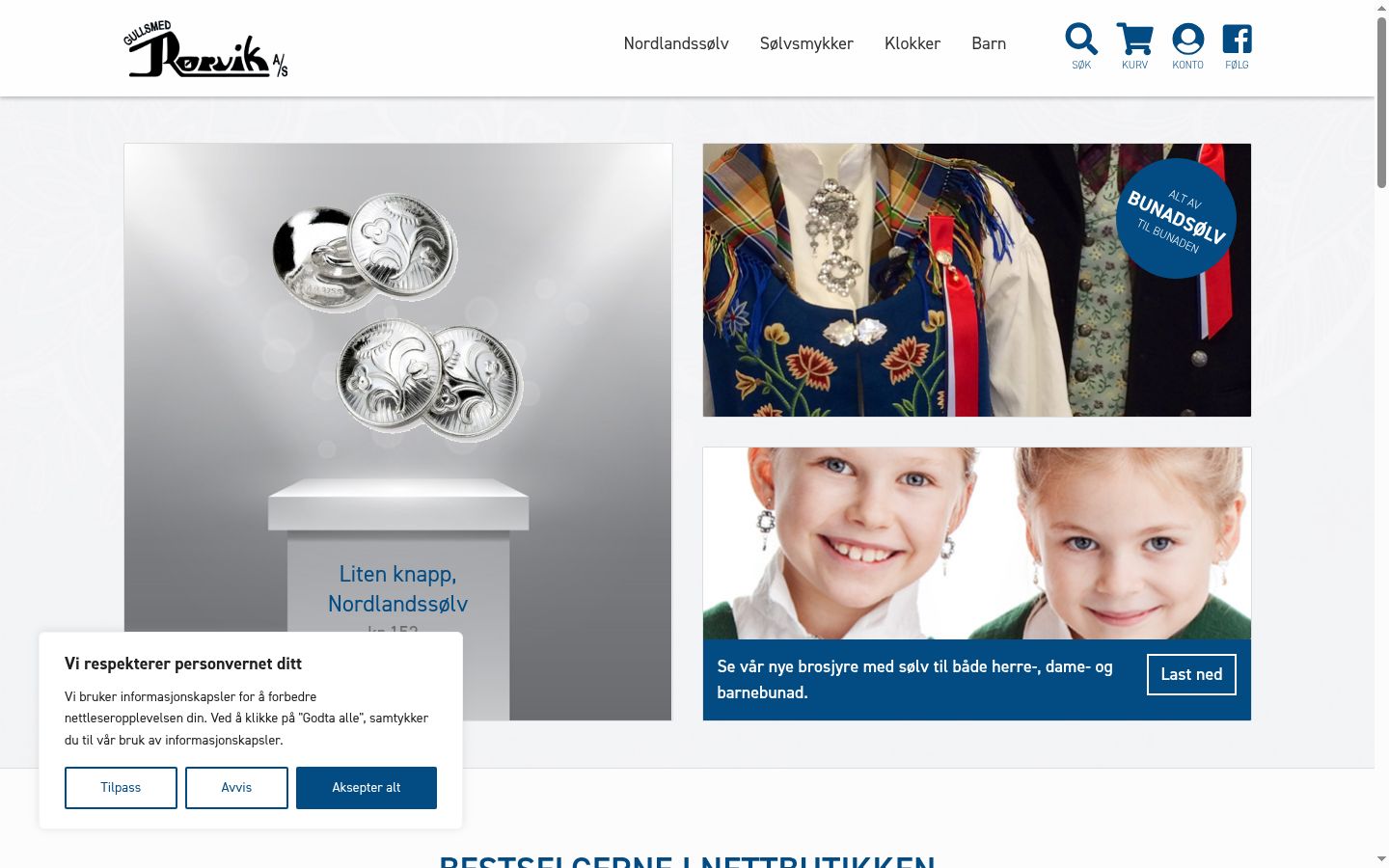 Screenshot tal-banner tal-kunsens muri qabel kwalunkwe interazzjoni