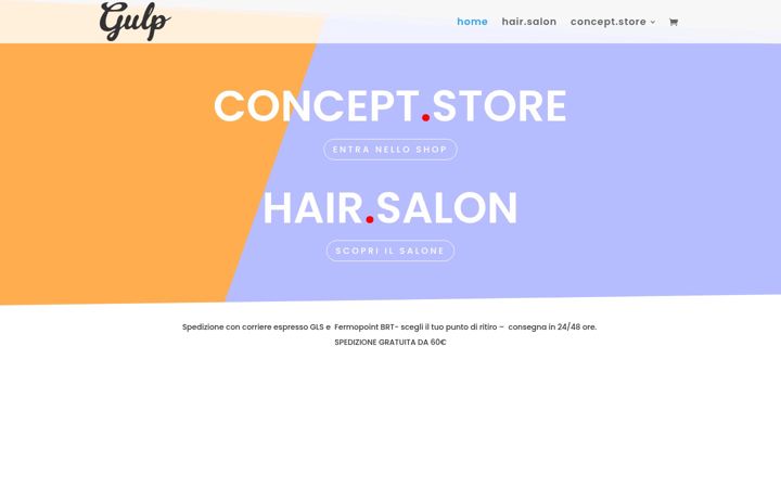 Screenshot of gulpsalon.it