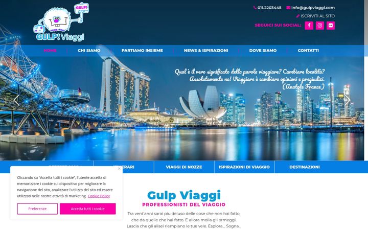Screenshot of gulpviaggi.com
