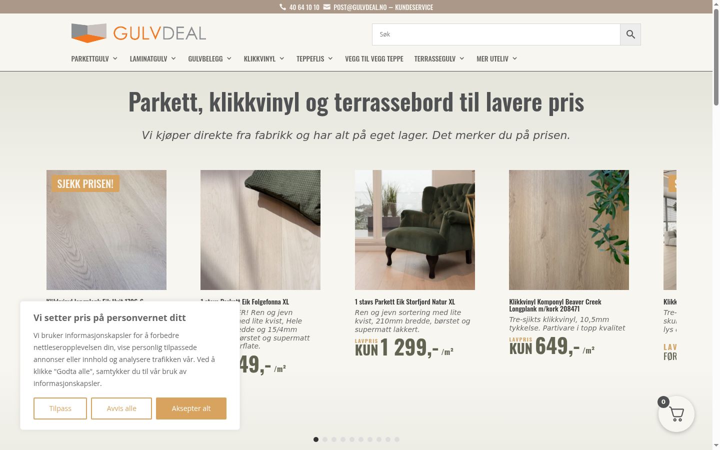 Skjámynd af samþykkisborðanum eins og hann birtist áður en nokkur samskipti fóru fram
