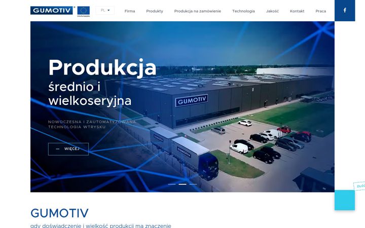 Screenshot of guma.pl
