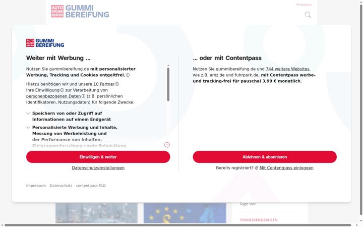 Screenshot of gummibereifung.de