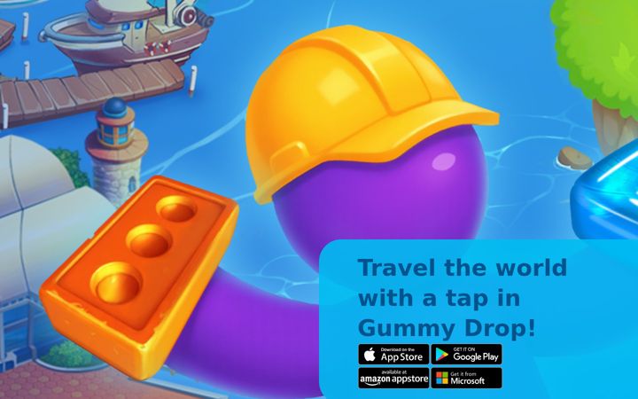 Screenshot of gummydropgame.com