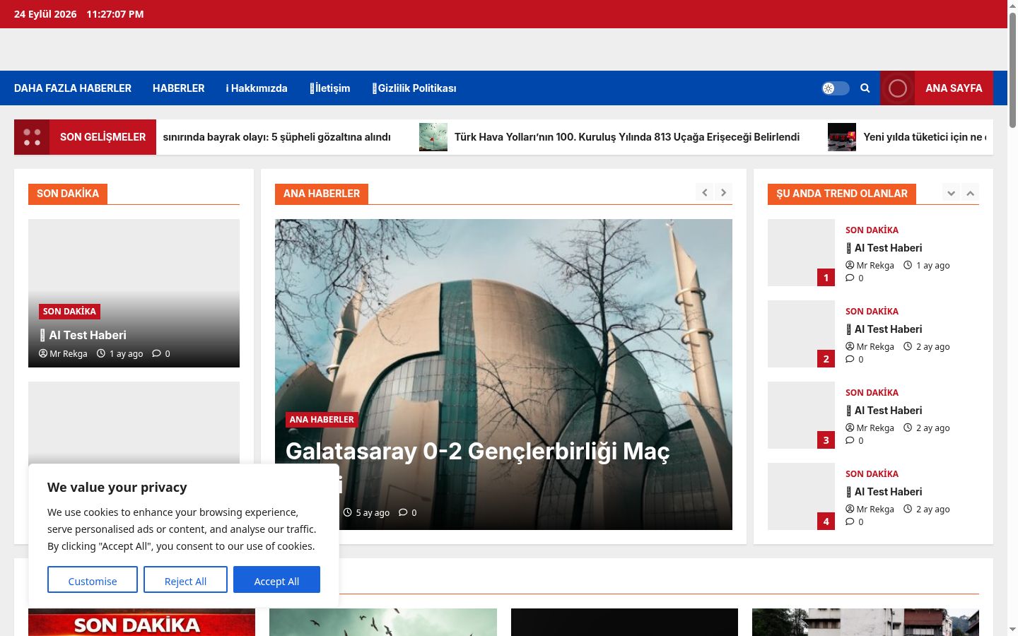Screenshot tal-banner tal-kunsens muri qabel kwalunkwe interazzjoni