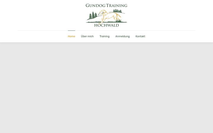 Screenshot of gundog-training-hochwald.de