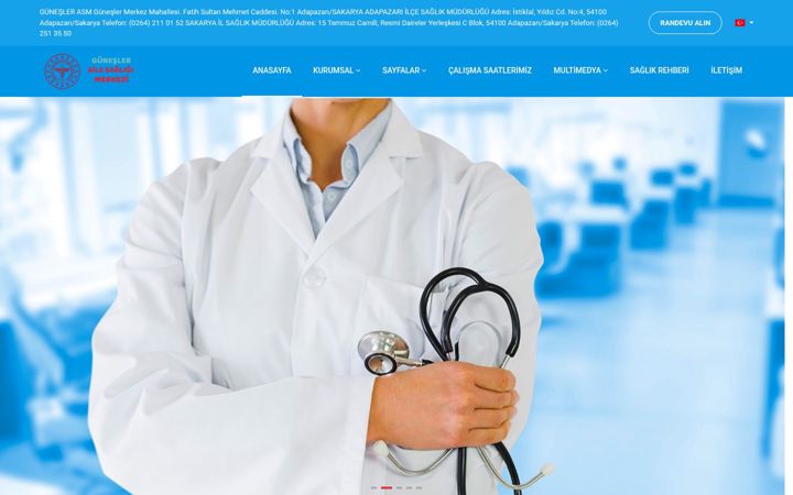 Screenshot of guneslerasm.gov.tr