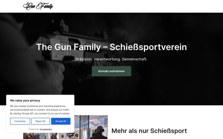 Screenshot of gunfamily.at