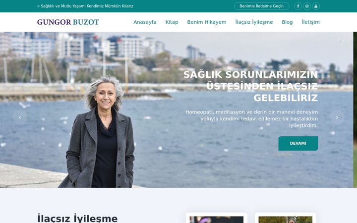 Screenshot of gungorbuzot.com.tr