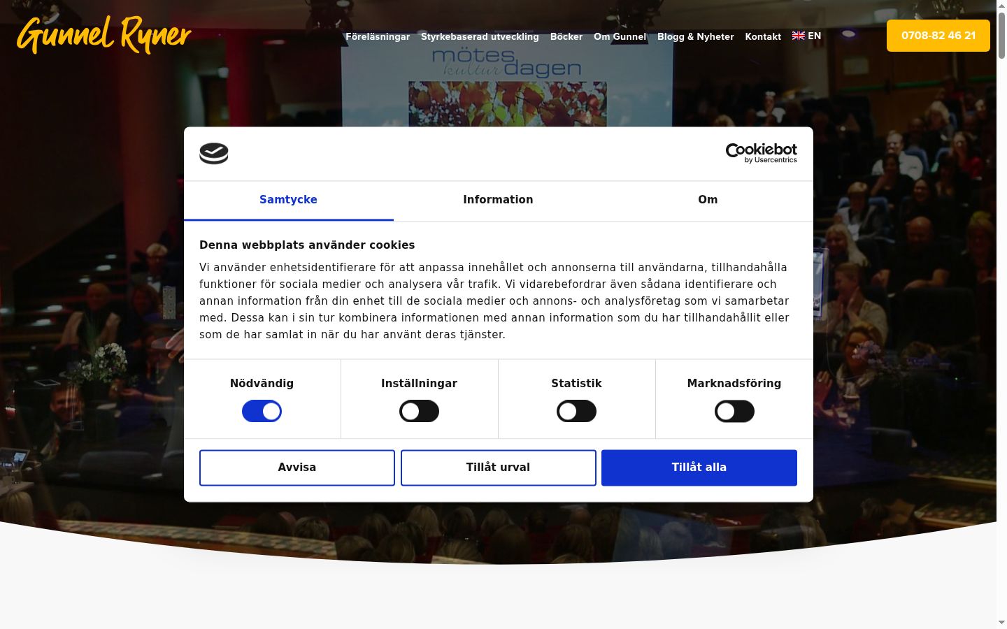 Snímka obrazovky banera súhlasu zobrazeného pred akoukoľvek interakciou