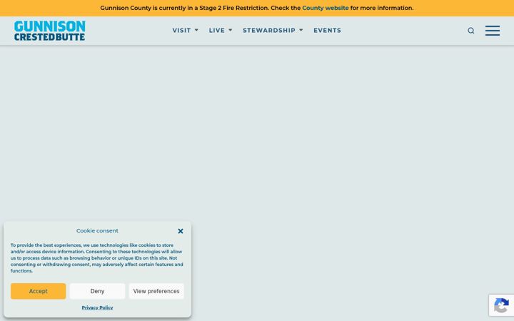 Screenshot of gunnisoncrestedbutte.com