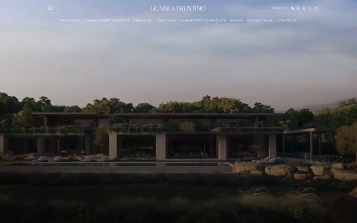 Captura de pantalla de gunnitrentino.es