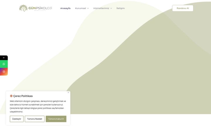 Screenshot of gunpsikoloji.com.tr