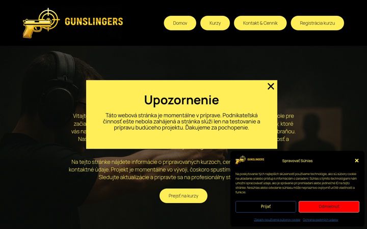 Screenshot of gunslingers.sk