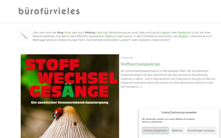 Screenshot of gunwalt.de