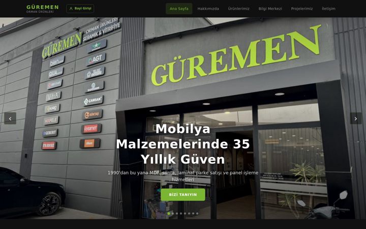 Screenshot of guremen.com