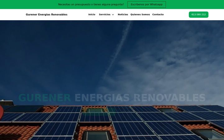Screenshot of gurener.com