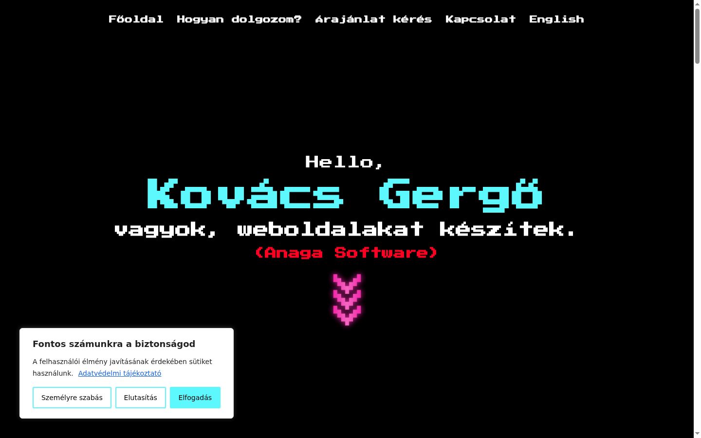 Screenshot tal-banner tal-kunsens muri qabel kwalunkwe interazzjoni