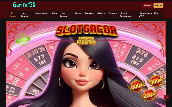 Screenshot of gurita138.org