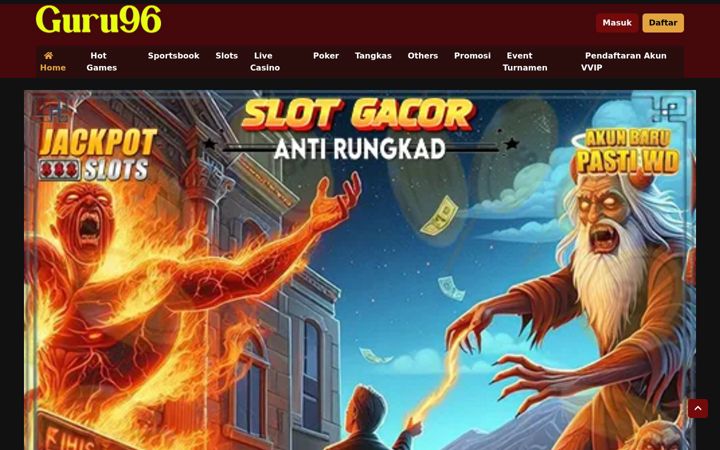 Screenshot of guru96.net